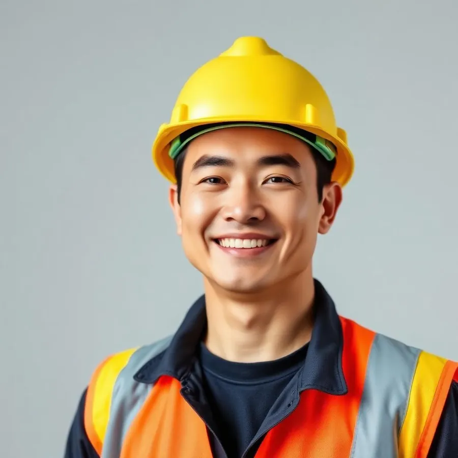 Portrait of a verified Primework360 candidate 3 recruited from Asia or Africa for work in the European Union