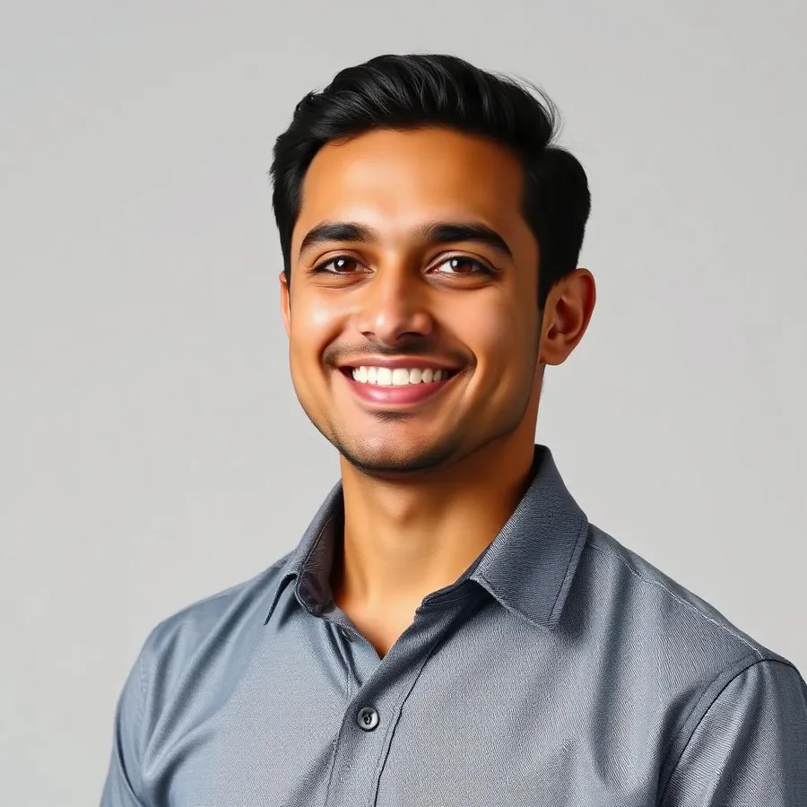 Portrait of a verified Primework360 candidate 5 recruited from Asia or Africa for work in the European Union