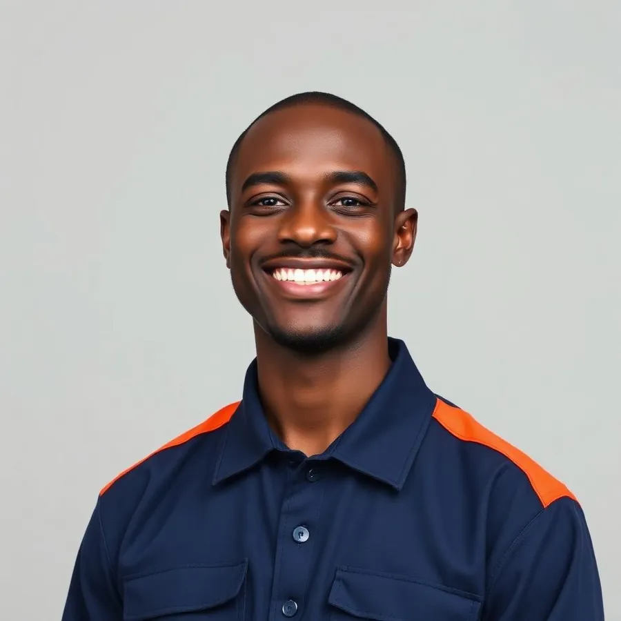 Portrait of a verified Primework360 candidate 6 recruited from Asia or Africa for work in the European Union