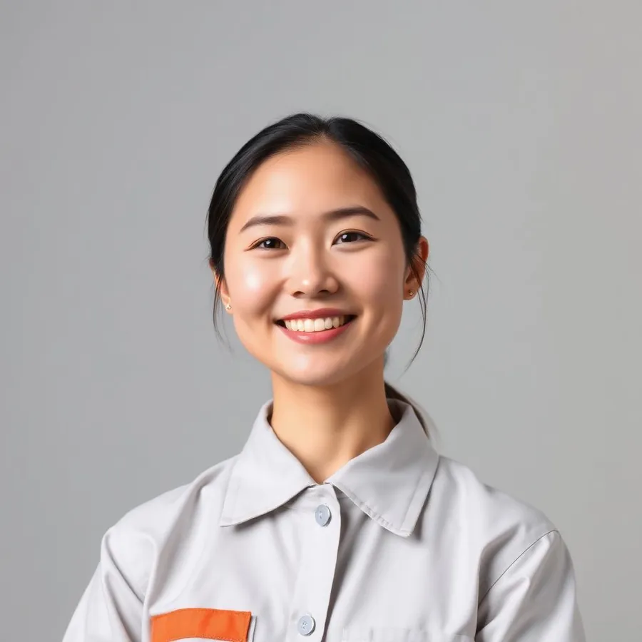 Portrait of a verified Primework360 candidate 7 recruited from Asia or Africa for work in the European Union